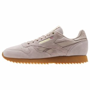 Reebok Classic Leather Montana Cans Turnschuhe Herren - Grau/Gelb - DE 275-BLH